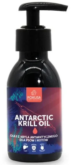 Pokusa Antarctic Krill Oil dla psa i kota poj. 100ml