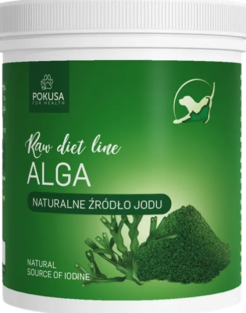 Pokusa RawDietLine Alga dla psa i kota op. 350g