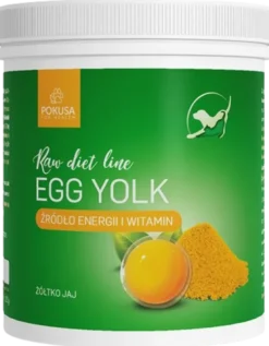 Pokusa RawDietLine Egg Yolk (Żółtka Jaj) dla psa i kota op. 150g