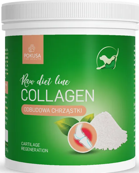 Pokusa RawDietLine Kolagen (Collagen) dla psa i kota op. 200g