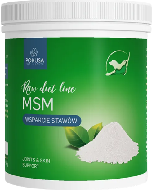 Pokusa RawDietLine MSM dla psa i kota op. 300g
