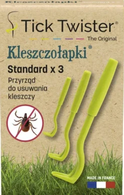 Portica Tick Twister Kleszczołapki dla psa, kota i właściciela op. 3szt.