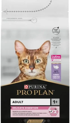 Pro Plan Cat Delicate Digestion z Indykiem Sucha Karma dla kota op. 1.5kg + Podkładka pod Miskę GRATIS