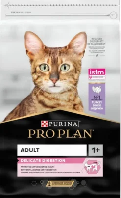 Pro Plan Cat Delicate Digestion z Indykiem Sucha Karma dla kota op. 10kg + Podkładka pod Miskę GRATIS