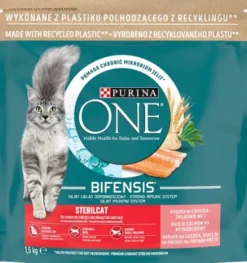 Purina ONE Cat Sterilcat z Łososiem Sucha Karma dla kota op. 1.5kg