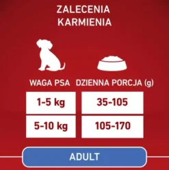 Purina ONE Dog Adult Mini/Small z Wołowiną Sucha Karma dla psa op. 1.5kg + Pojemnik na woreczki GRATIS