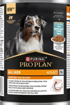 Purina Pro Plan Adult Fish Mokra Karma dla psa op. 400g Pakiet 6szt. + Podkładka pod Miskę GRATIS