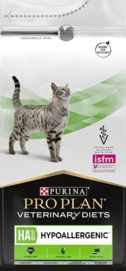 Purina Vet Diets Hypoallergenic HA Sucha Karma dla kota op. 1.3kg