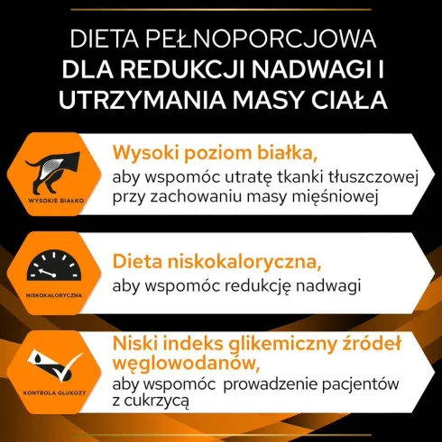 Purina Veterinary Diets OM Obesity Management Sucha Karma dla psa op. 2x12kg MEGA-PAK
