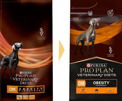 Purina Veterinary Diets OM Obesity Management Sucha Karma dla psa op. 2x12kg MEGA-PAK