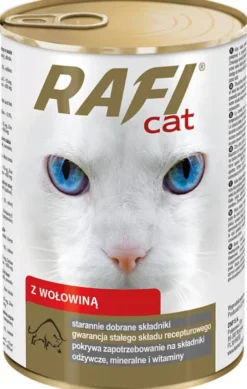Rafi Adult Wołowina Mokra Karma dla kota op. 415g