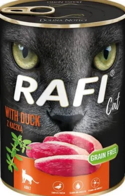 Rafi Cat Adult Kaczka Mokra Karma dla kota op. 400g