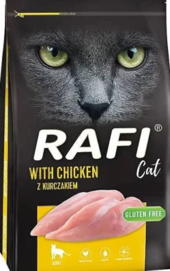 Rafi Cat Adult Kurczak Sucha karma dla kota op. 1.5kg [Data ważności: 21.02.2027]