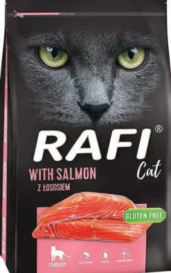 Rafi Cat Sterilised Łosoś Sucha karma dla kota op. 1.5kg