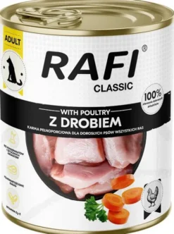Rafi Classic Dog Drób Mokra Karma dla psa op. 800g