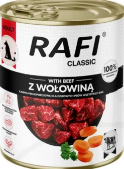 Rafi Classic Dog Wołowina Mokra Karma dla psa op. 800g
