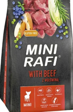 Rafi Dog Mini Wołowina Sucha karma dla psa op. 3kg