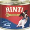 Rinti Gold Bażant (mit fasan) Mokra Karma dla psa op. 185g WYPRZEDAŻ