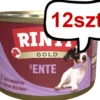 Rinti Gold Kaczka (mit ente) Mokra Karma dla psa op. 185g Pakiet 12szt.
