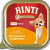 Rinti Gold Mini Indyk z królikiem (truthahn&kaninchen) Mokra Karma dla psa op. 100g