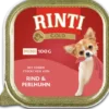 Rinti Gold Mini Wołowina z perliczką (rind&perlhuhn) Mokra Karma dla psa op. 100g
