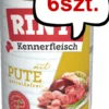 Rinti Kennerfleisch Indyk (mit pute) Mokra Karma dla psa op. 400g Pakiet 6szt. WYPRZEDAŻ