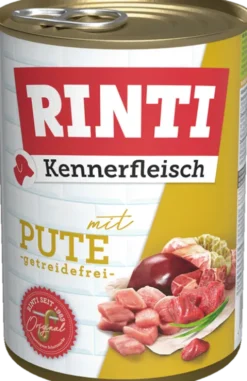 Rinti Kennerfleisch Indyk (mit pute) Mokra Karma dla psa op. 400g WYPRZEDAŻ