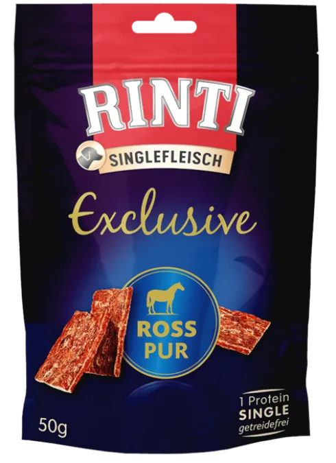 Rinti Przysmak Singlefleisch Exclusive z koniną (Ross pur) dla psa op.50g