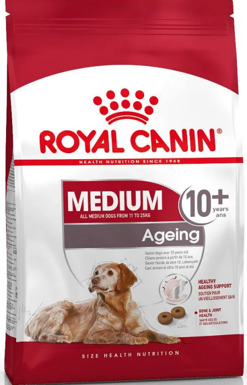 Royal Canin Ageing 10+ Medium Sucha Karma dla psa op. 15kg WYPRZEDAŻ