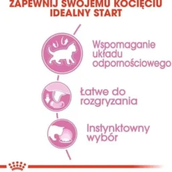 Royal Canin Kitten w galaretce Mokra Karma dla kociąt op. 85g Pakiet 12szt.