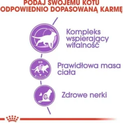 Royal Canin Mature (7+) Sterilised Sucha Karma dla kota op. 10kg WYPRZEDAŻ