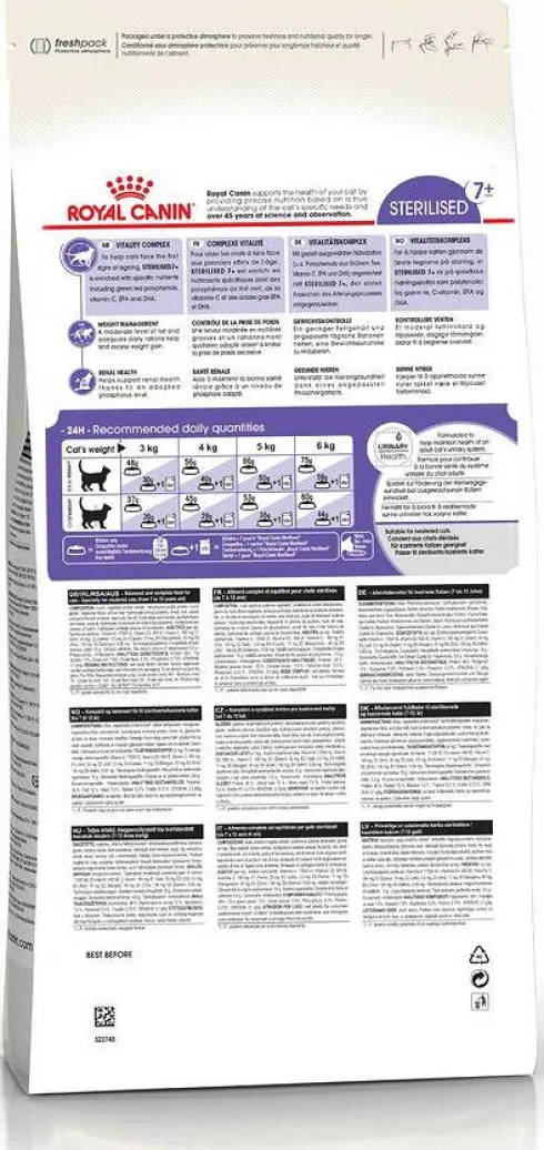 Royal Canin Mature (7+) Sterilised Sucha Karma dla kota op. 3.5kg