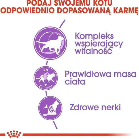 Royal Canin Mature (7+) Sterilised Sucha Karma dla kota op. 3.5kg