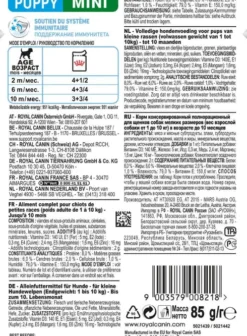 Royal Canin Puppy Mini Mokra Karma dla szczeniaka op. 85g Pakiet 12szt.