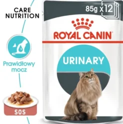 Royal Canin Urinary Care w sosie Mokra Karma dla kota op. 85g Pakiet 12szt.