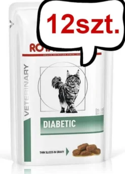 Royal Canin Vet Diabetic Mokra Karma dla kota op. 85g Pakiet 12szt.