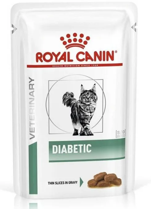 Royal Canin Vet Diabetic Mokra Karma dla kota op. 85g Pakiet 12szt.