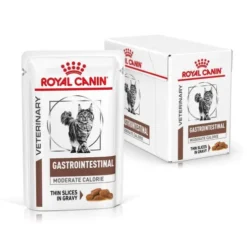 Royal Canin Vet Gastro Intestinal Moderate Calorie Mokra Karma dla kota op. op. 85g Pakiet 12szt.