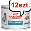 Royal Canin Vet Hypoallergenic Mokra Karma dla psa op. 200g Pakiet 12szt.