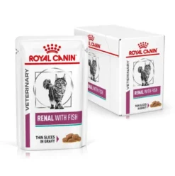 Royal Canin Vet Renal with Fish Mokra Karma dla kota op. 85g Pakiet 12szt.