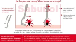 Sabunol Obroża na kleszcze i pchły dla psa kolor czarny dł. 35cm