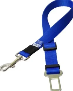Sali Końcówka do pasów bezpieczeństwa dla psa rozm. 25mm/42-70cm kolor niebieski