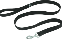 Sali Smycz Bungee Flat dla psa rozm. 25mm/2.5m kolor czarny WYPRZEDAŻ