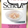 Schesir Adult Chicken&Ham in Jelly Mokra Karma dla kota op. 50g Pakiet 12szt.