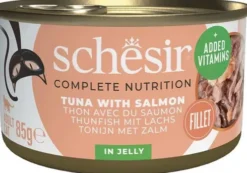 Schesir Adult Tuna&Salmon in Jelly Mokra Karma dla kota op. 85g