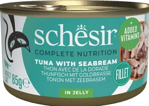 Schesir Adult Tuna&Seabream in Jelly Mokra Karma dla kota op. 85g