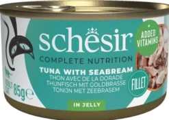 Schesir Adult Tuna&Seabream in Jelly Mokra Karma dla kota op. 85g Pakiet 12szt.