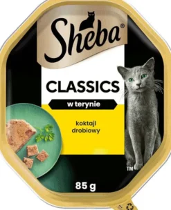 Sheba Classics in Pastete Adult Koktajl Drobiowy Mokra Karma dla kota op. 85g