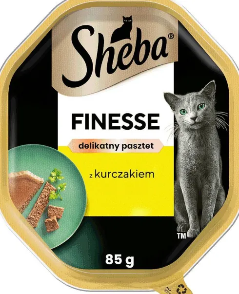 Sheba Classics in Pastete Adult Kurczak Mokra Karma dla kota op. 85g