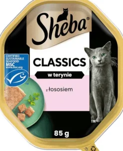 Sheba Classics in Pastete Adult Łosoś Mokra Karma dla kota op. 85g